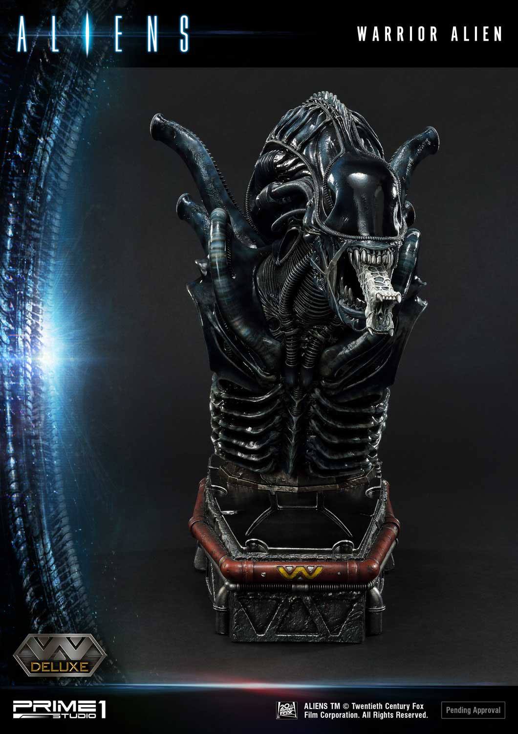 Aliens Premium Masterline Series statuette Warrior Alien Deluxe Bonus Version 67 cm