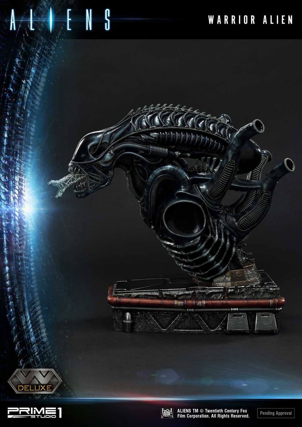 Aliens Premium Masterline Series statuette Warrior Alien Deluxe Bonus Version 67 cm