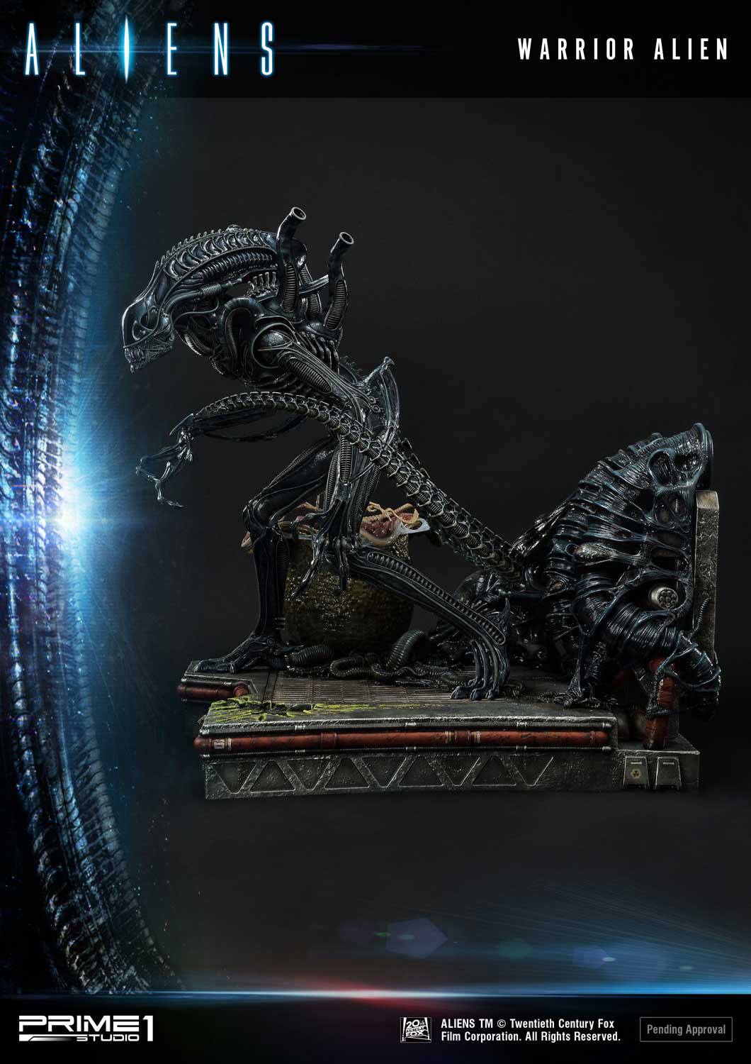 Aliens Premium Masterline Series statuette Warrior Alien Deluxe Bonus Version 67 cm