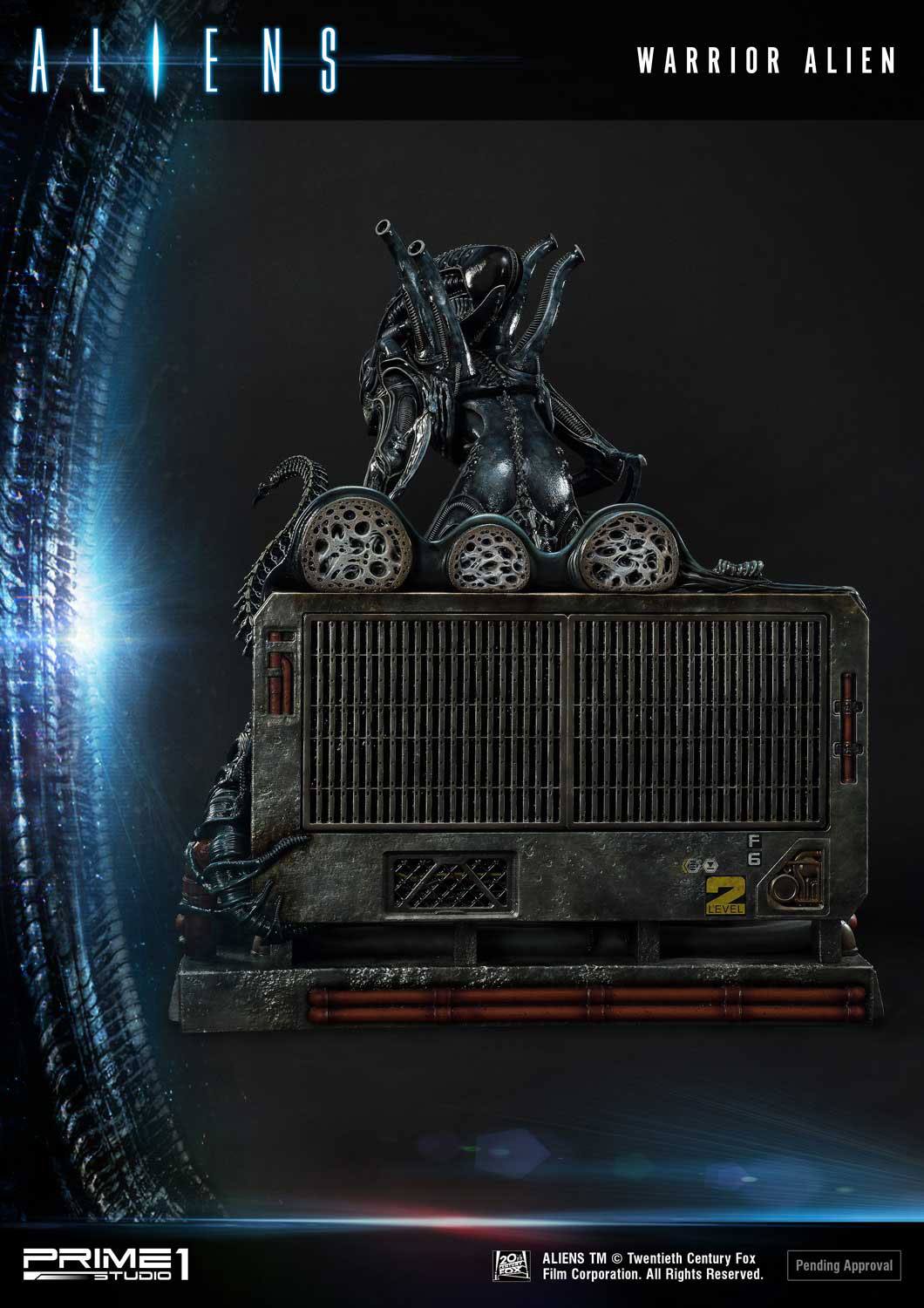 Aliens Premium Masterline Series statuette Warrior Alien Deluxe Bonus Version 67 cm