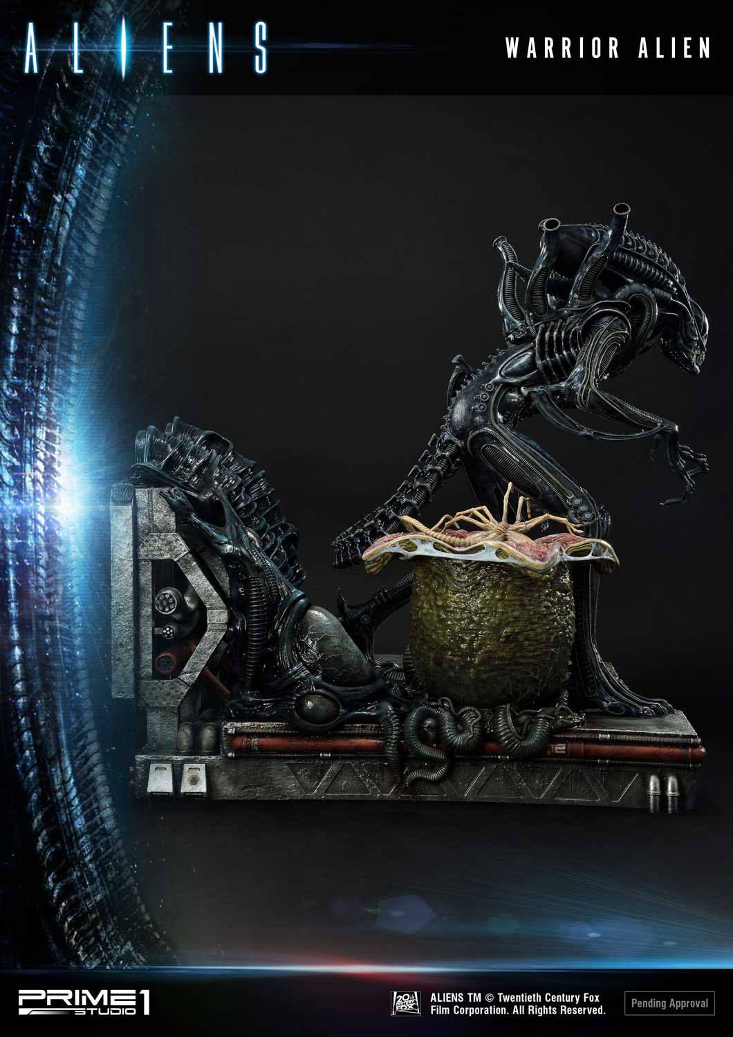 Aliens Premium Masterline Series statuette Warrior Alien Deluxe Bonus Version 67 cm