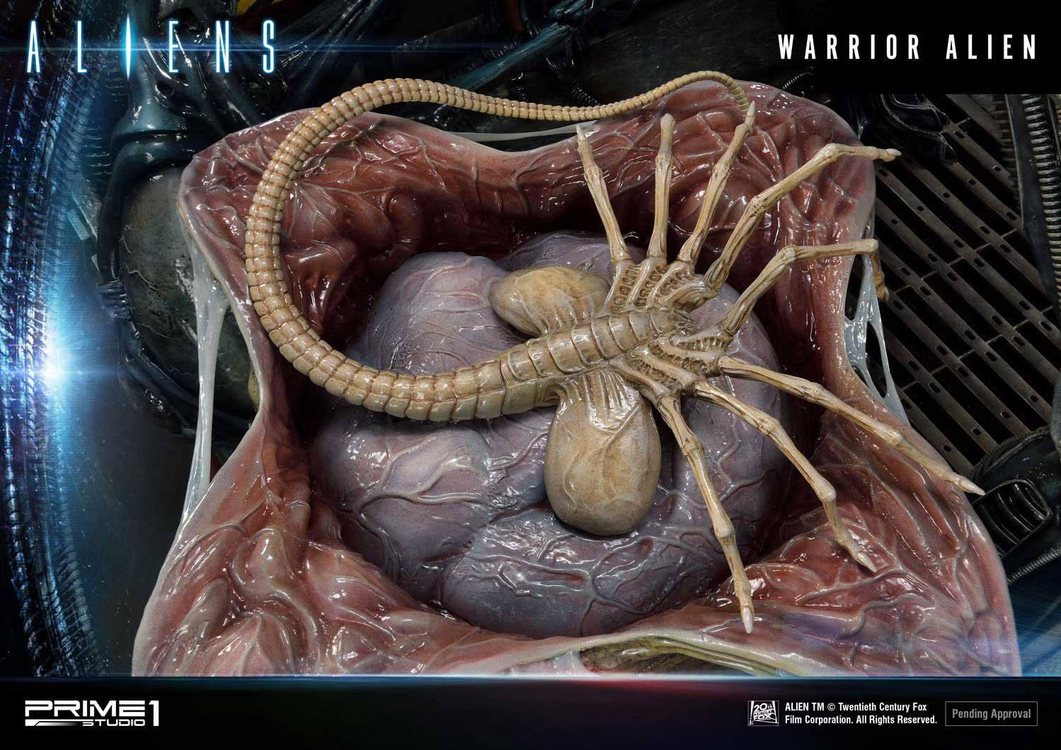 Aliens Premium Masterline Series statuette Warrior Alien Deluxe Bonus Version 67 cm