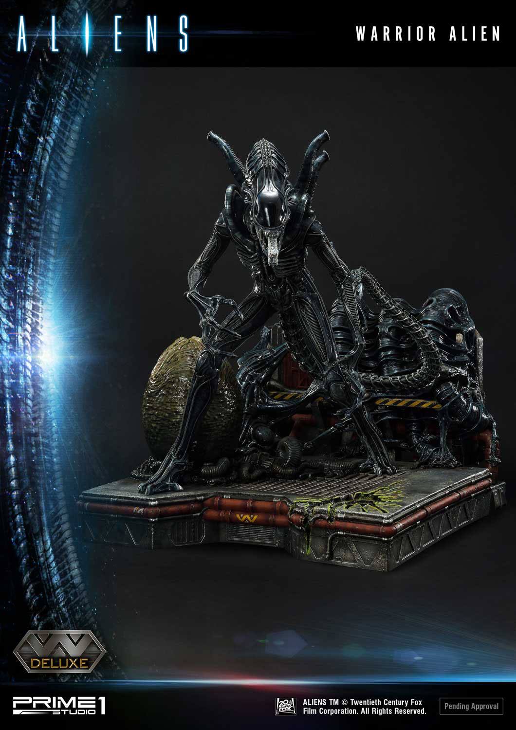 Aliens Premium Masterline Series statuette Warrior Alien Deluxe Bonus Version 67 cm