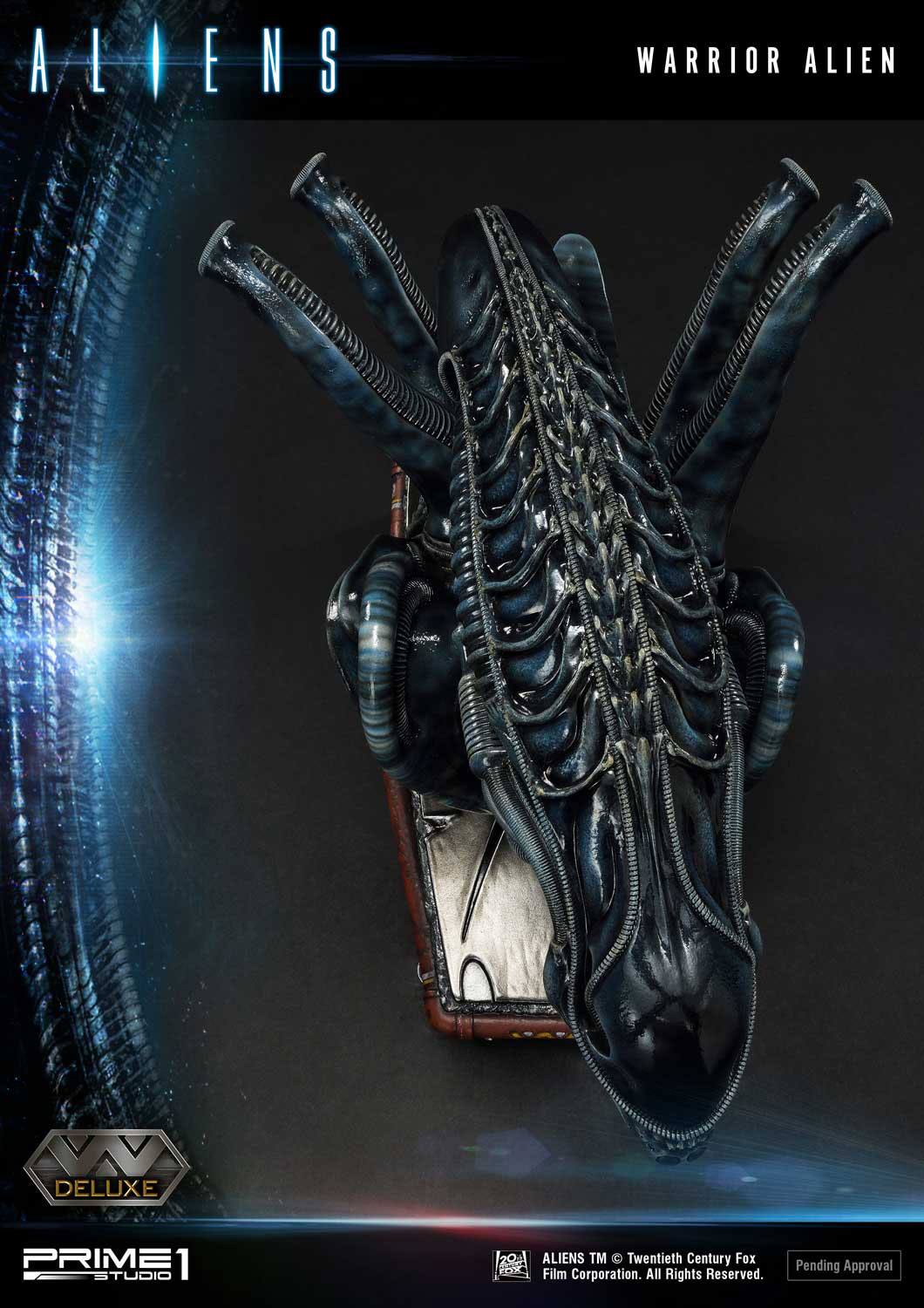 Aliens Premium Masterline Series statuette Warrior Alien Deluxe Bonus Version 67 cm
