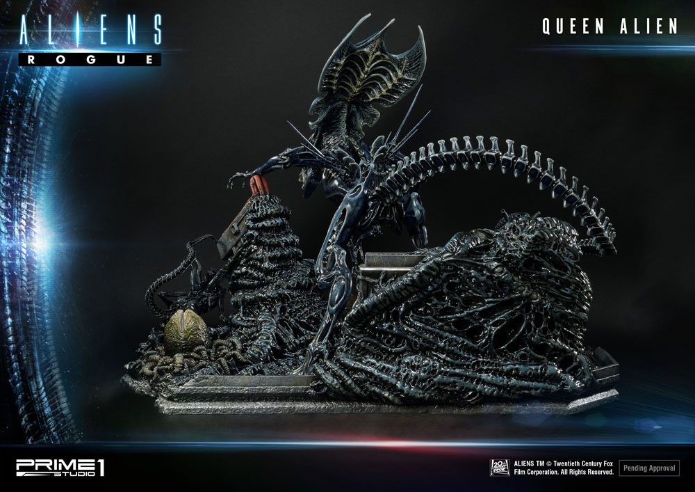 Aliens Premium Masterline Series statuette Queen Alien Battle Diorama 71 cm