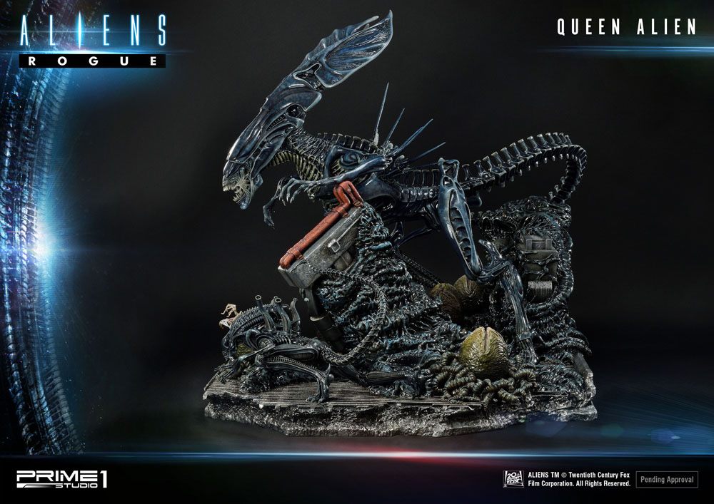 Aliens Premium Masterline Series statuette Queen Alien Battle Diorama 71 cm