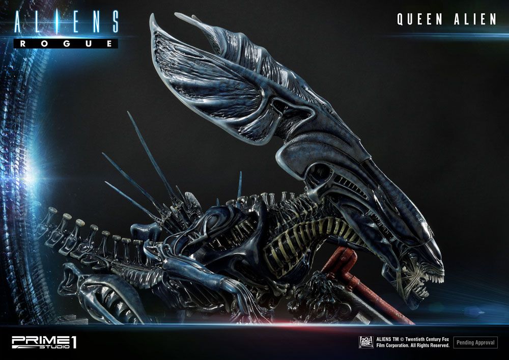 Aliens Premium Masterline Series statuette Queen Alien Battle Diorama 71 cm