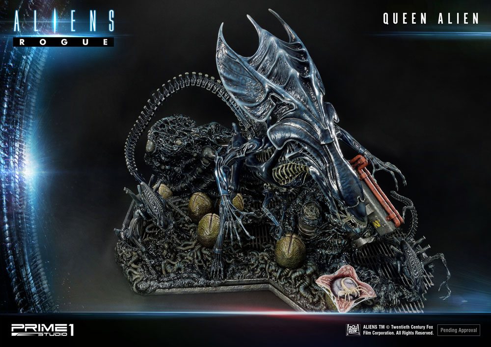 Aliens Premium Masterline Series statuette Queen Alien Battle Diorama 71 cm