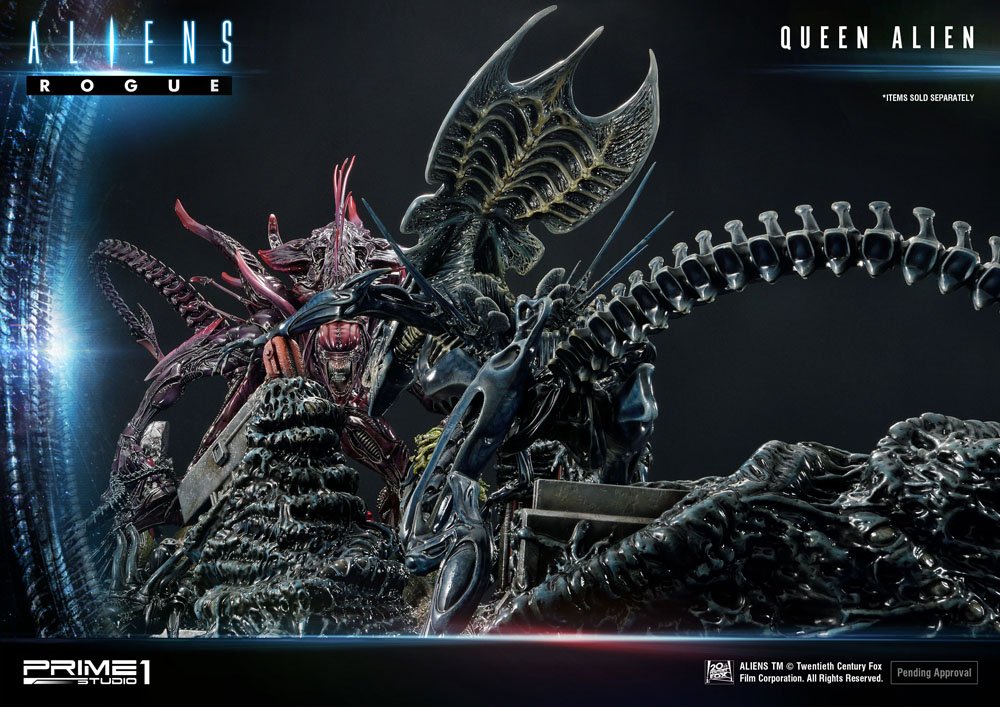 Aliens Premium Masterline Series statuette Queen Alien Battle Diorama 71 cm