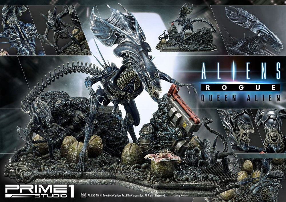 Aliens Premium Masterline Series statuette Queen Alien Battle Diorama 71 cm