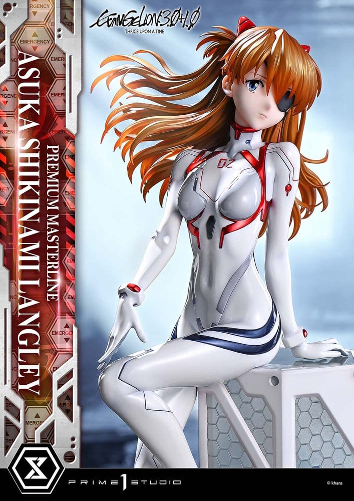 Evangelion: 3.0 + 1.0 Thrice Upon A Time statuette Premium Masterline Series 1/4 Asuka Shikinami Langley Bonus Ver. 46 cm