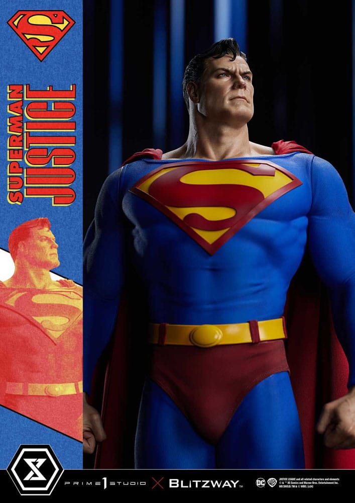 DC Comics statuette Premium Masterline Series 1/4 Superman Justice Comics 57 cm