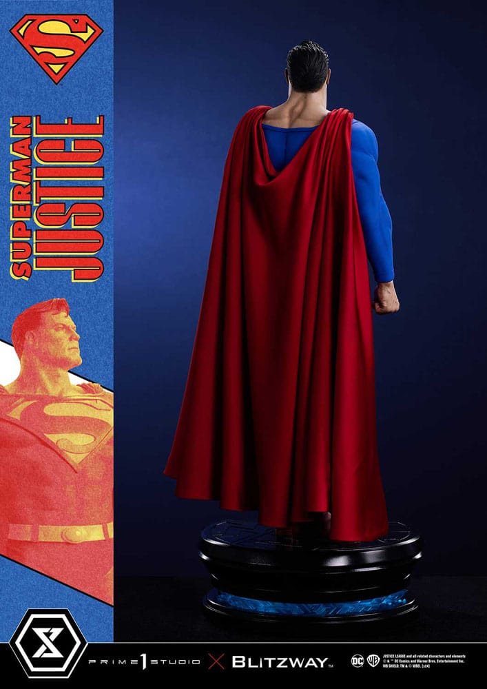 DC Comics statuette Premium Masterline Series 1/4 Superman Justice Comics 57 cm