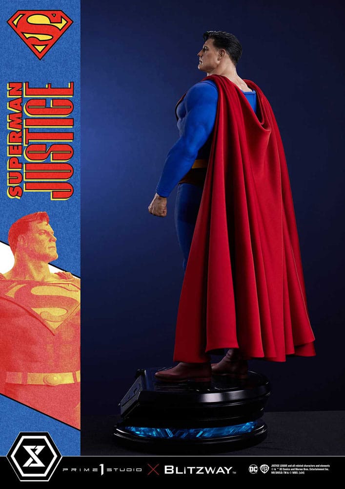 DC Comics statuette Premium Masterline Series 1/4 Superman Justice Comics 57 cm