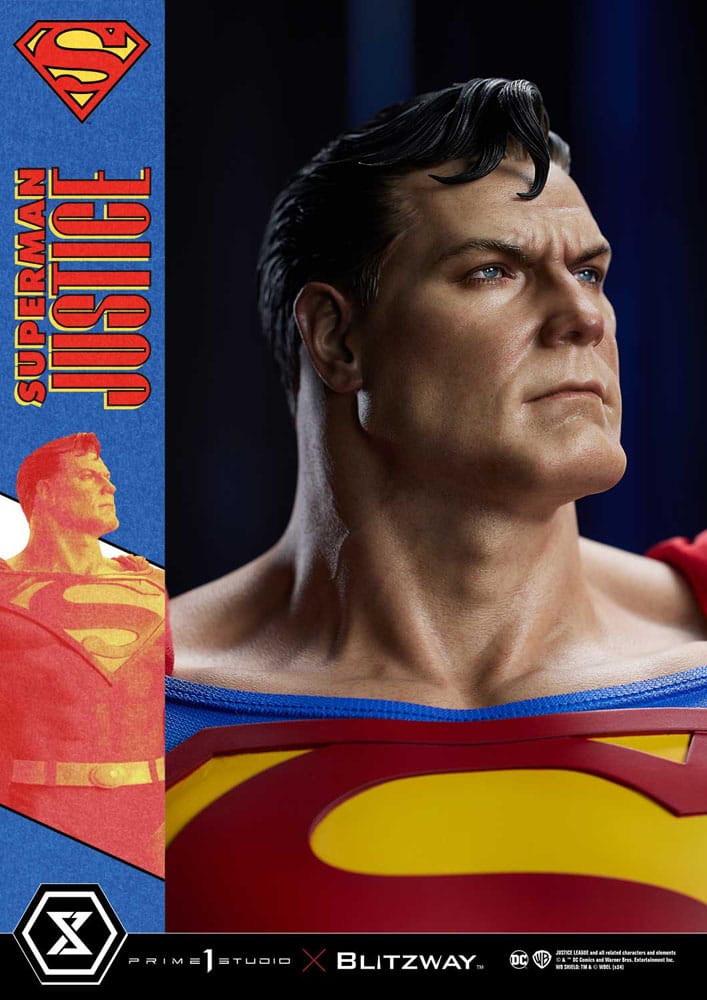 DC Comics statuette Premium Masterline Series 1/4 Superman Justice Comics 57 cm
