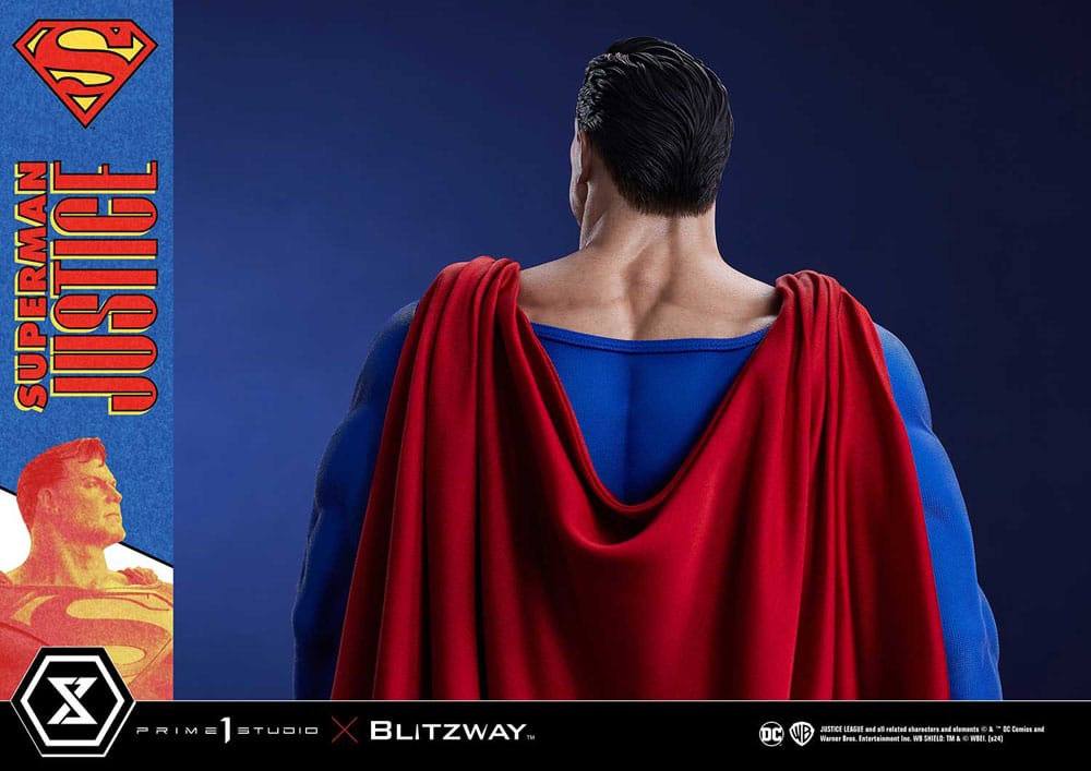 DC Comics statuette Premium Masterline Series 1/4 Superman Justice Comics 57 cm