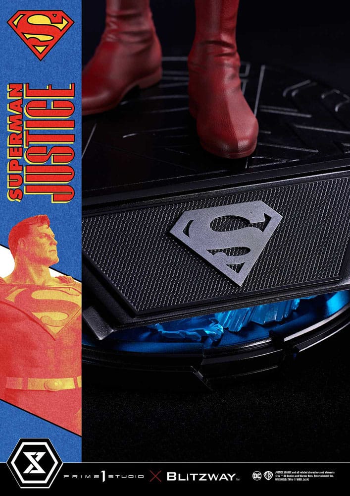 DC Comics statuette Premium Masterline Series 1/4 Superman Justice Comics 57 cm