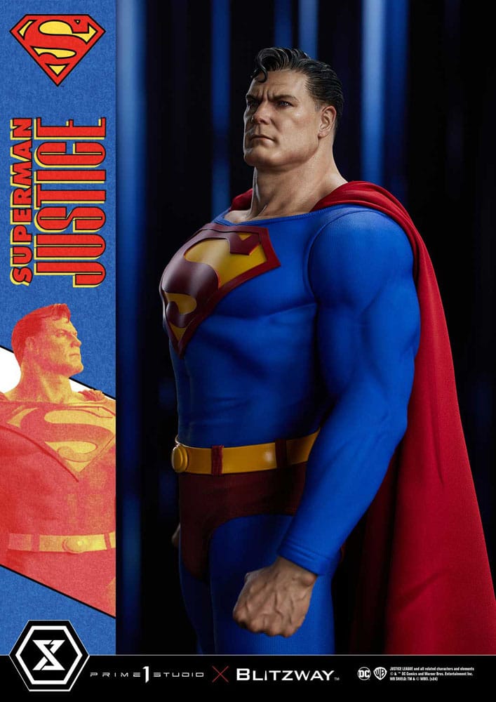 DC Comics statuette Premium Masterline Series 1/4 Superman Justice Comics 57 cm