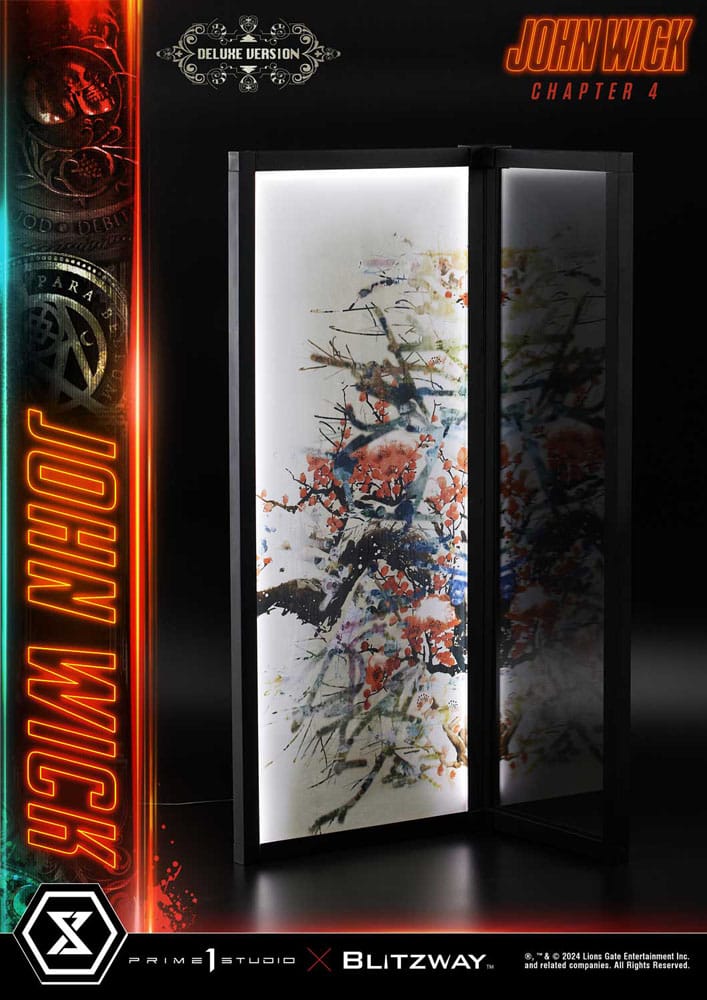 John Wick Chapter 4 statuette Ultimate Premium Masterline Series 1/4 John Wick Deluxe Bonus Version 54 cm