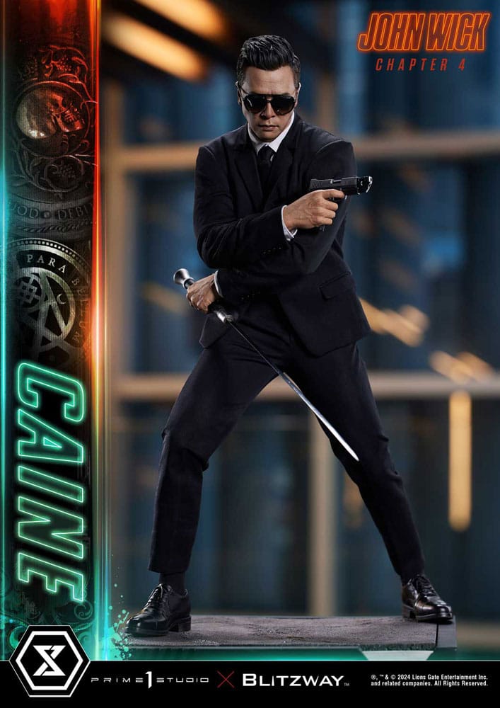 John Wick Chapter 4 statuette Ultimate Premium Masterline Series 1/4 John Wick: Chapter 4 Caine 48 cm