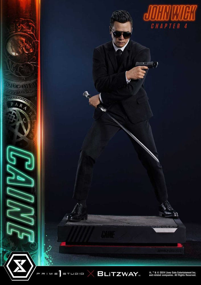 John Wick Chapter 4 statuette Ultimate Premium Masterline Series 1/4 John Wick: Chapter 4 Caine 48 cm
