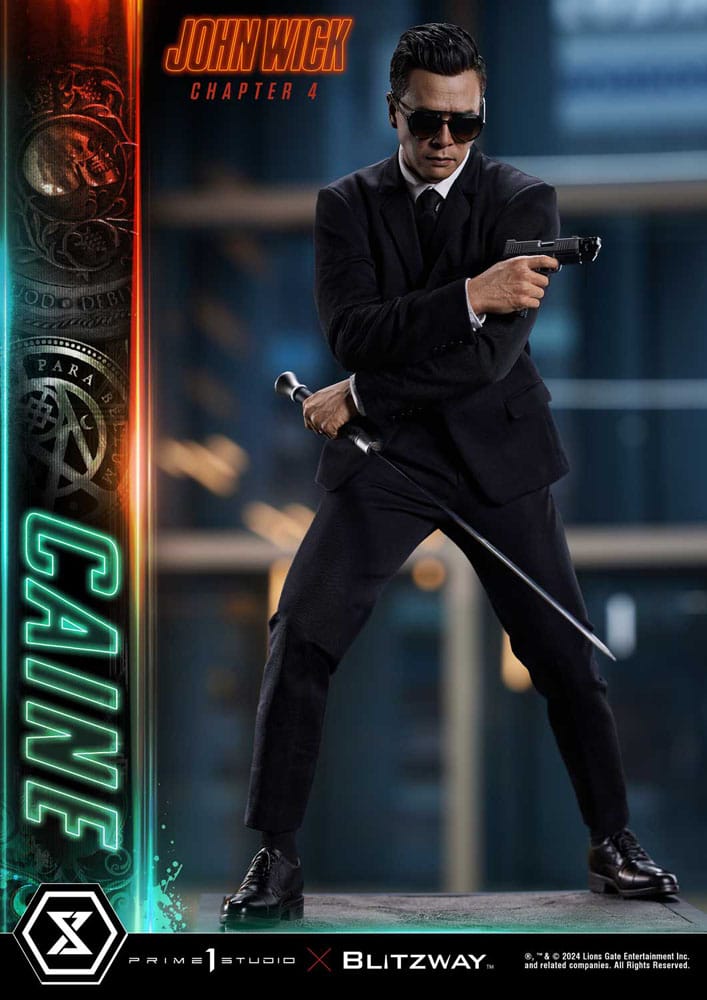 John Wick Chapter 4 statuette Ultimate Premium Masterline Series 1/4 John Wick: Chapter 4 Caine 48 cm