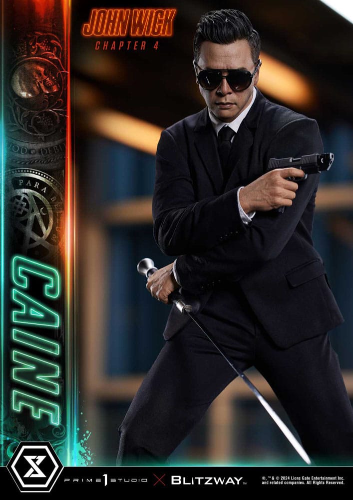 John Wick Chapter 4 statuette Ultimate Premium Masterline Series 1/4 John Wick: Chapter 4 Caine 48 cm