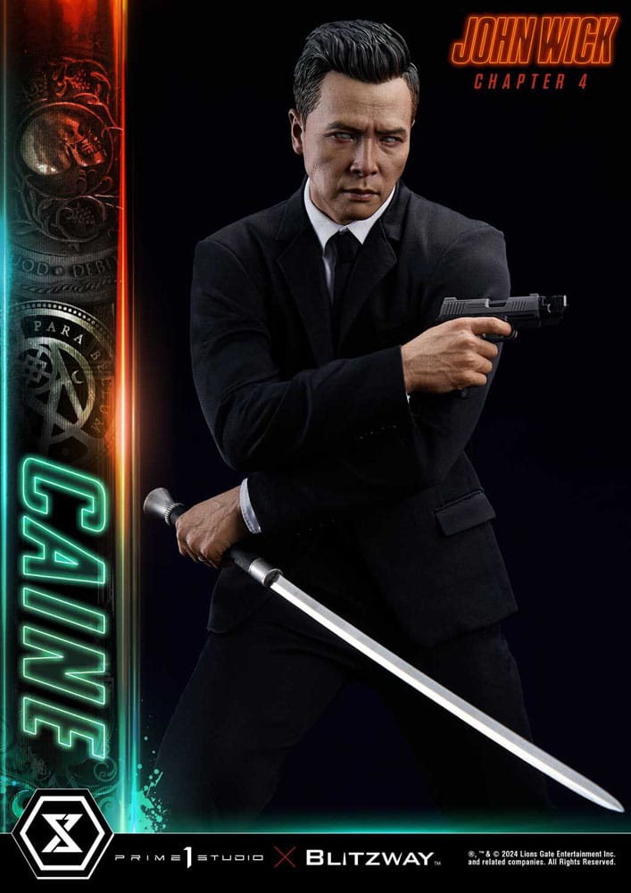 John Wick Chapter 4 statuette Ultimate Premium Masterline Series 1/4 John Wick: Chapter 4 Caine 48 cm