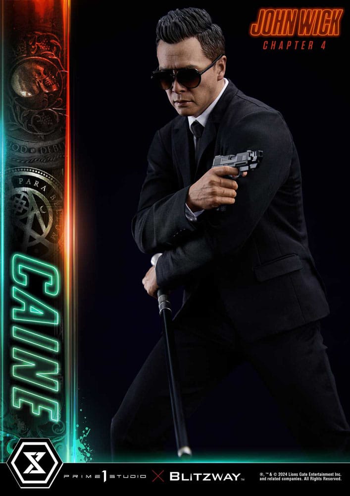 John Wick Chapter 4 statuette Ultimate Premium Masterline Series 1/4 John Wick: Chapter 4 Caine 48 cm
