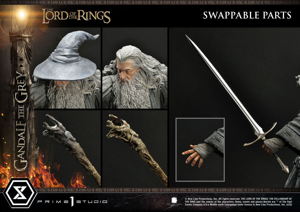 Le Seigneur des Anneaux statuette 1/4 Gandalf le Gris 61 cm