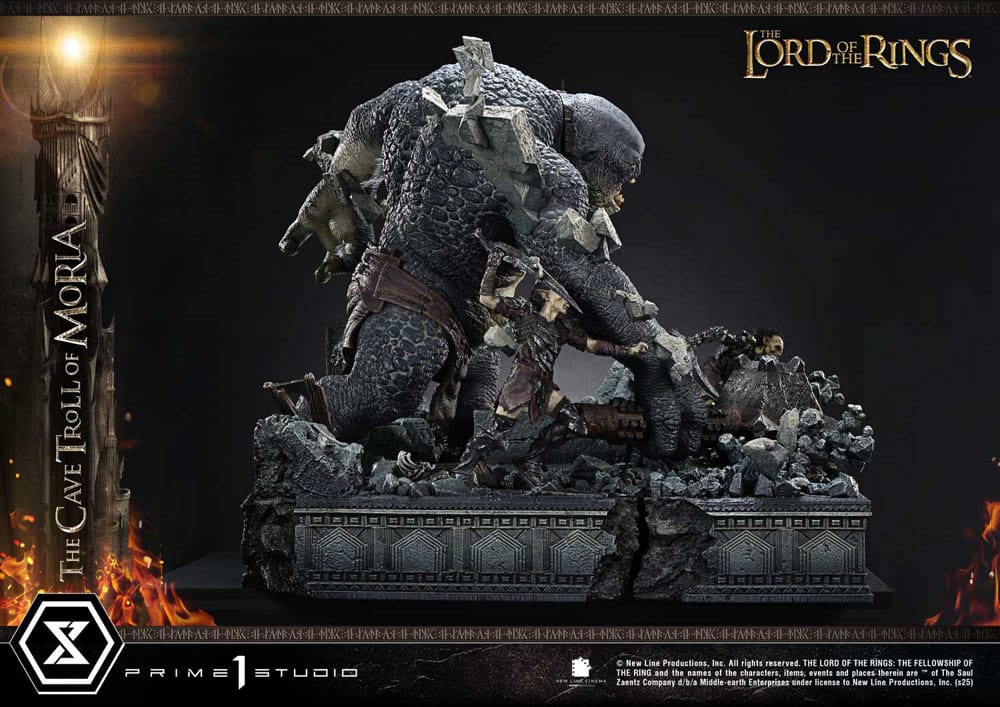 Le Seigneur des anneaux statuette Premium Masterline Series 1/6 Cave Troll of Moria 91 cm