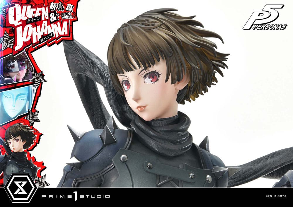 Persona 5 statuette Premium Masterline Series 1/4 Makoto Niijima "Queen" & Johanna 42 cm