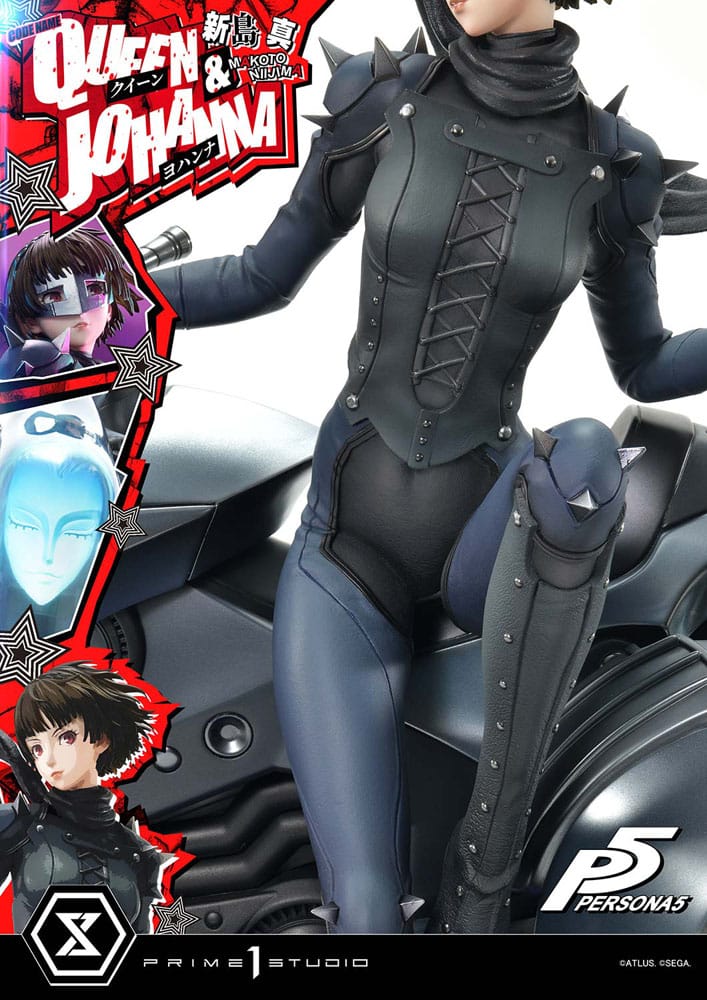 Persona 5 statuette Premium Masterline Series 1/4 Makoto Niijima "Queen" & Johanna 42 cm