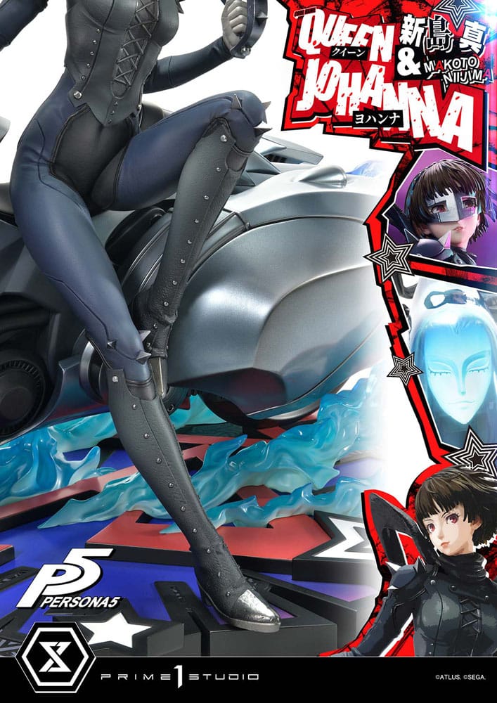 Persona 5 statuette Premium Masterline Series 1/4 Makoto Niijima "Queen" & Johanna 42 cm