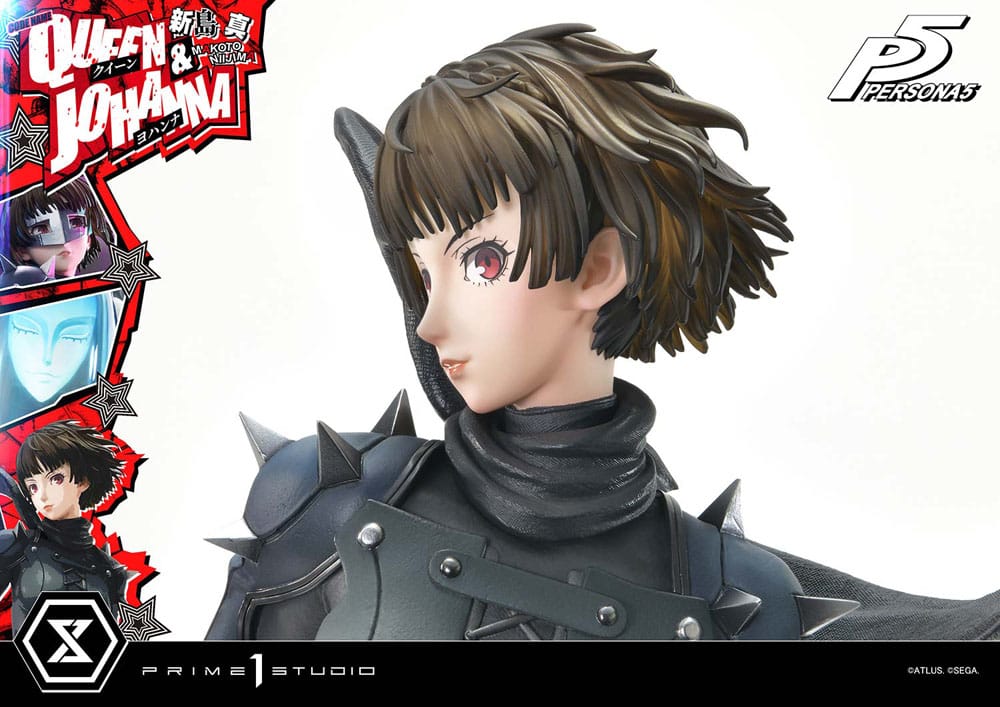 Persona 5 statuette Premium Masterline Series 1/4 Makoto Niijima "Queen" & Johanna 42 cm