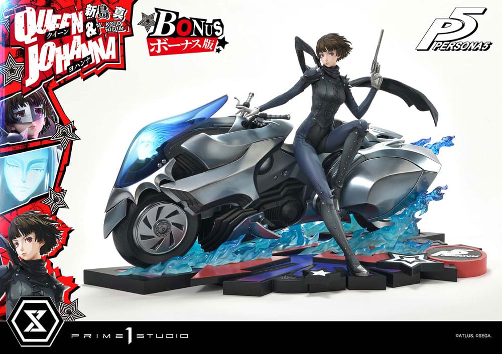 Persona 5 statuette Premium Masterline Series 1/4 Makoto Niijima "Queen" & Johanna Bonus Version 42 cm