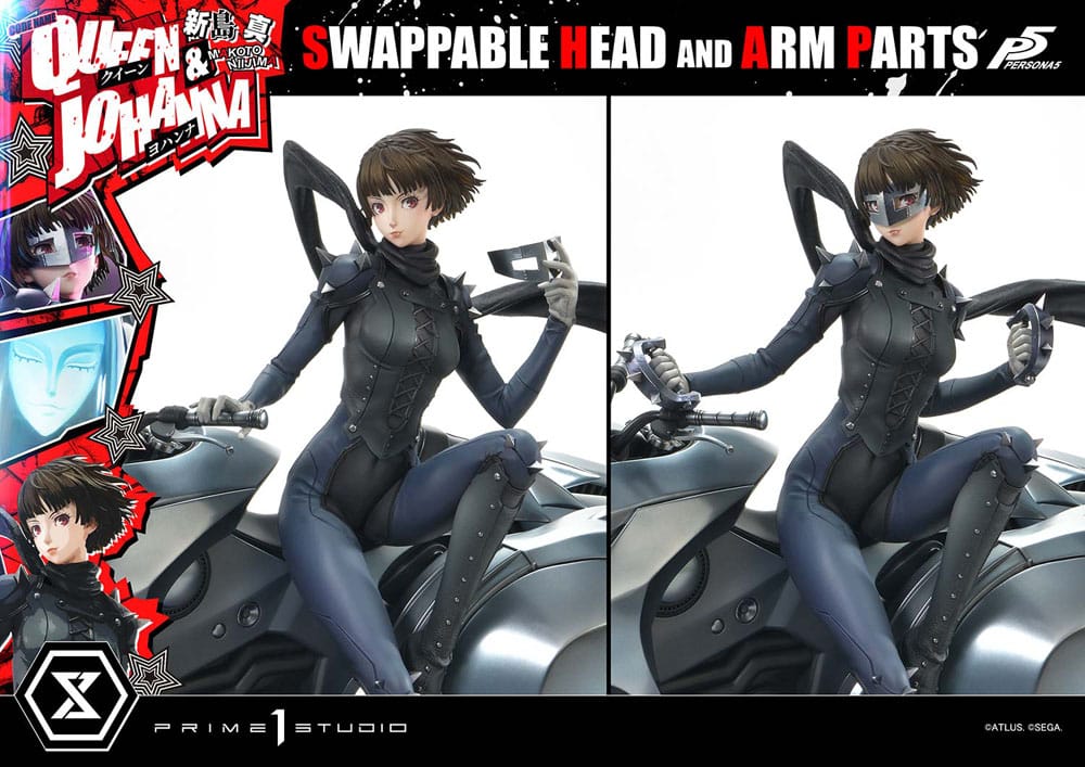 Persona 5 statuette Premium Masterline Series 1/4 Makoto Niijima "Queen" & Johanna Bonus Version 42 cm