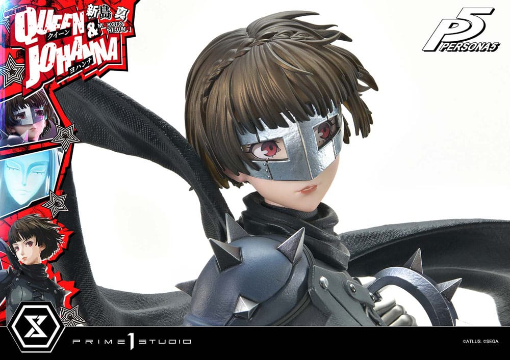 Persona 5 statuette Premium Masterline Series 1/4 Makoto Niijima "Queen" & Johanna Bonus Version 42 cm