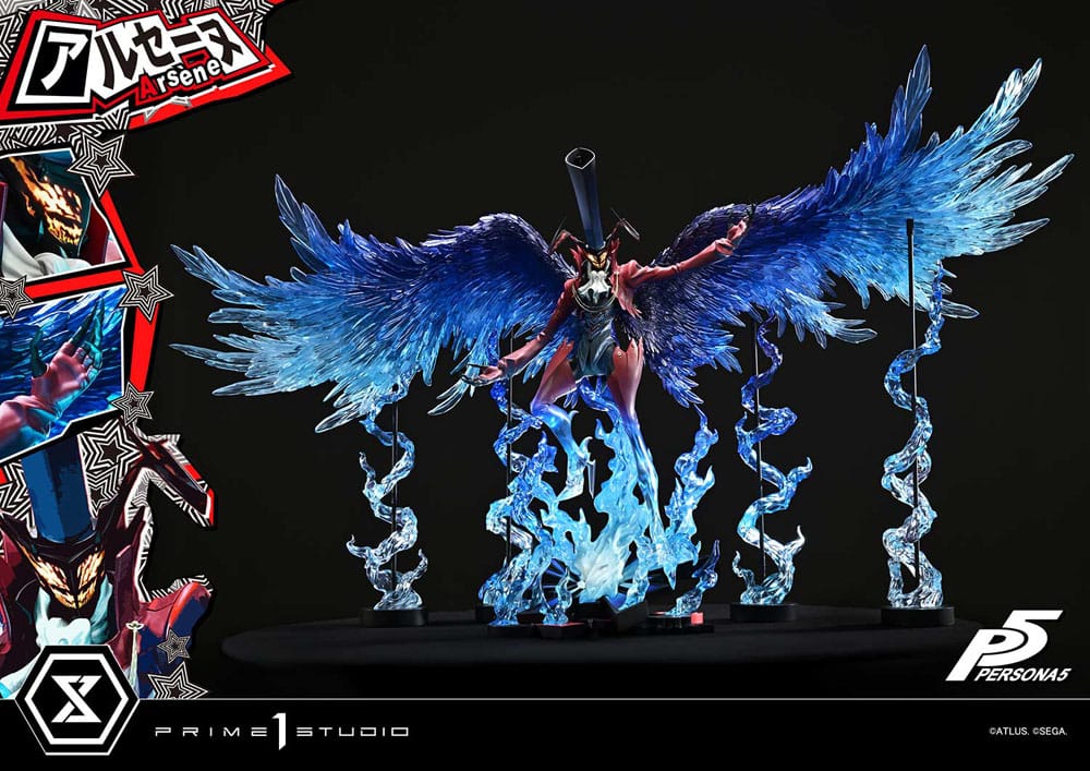 Shin Megami Tensei: Persona 5 statuette Premium Masterline Series 1/4 Arsène Bonus Version 96 cm