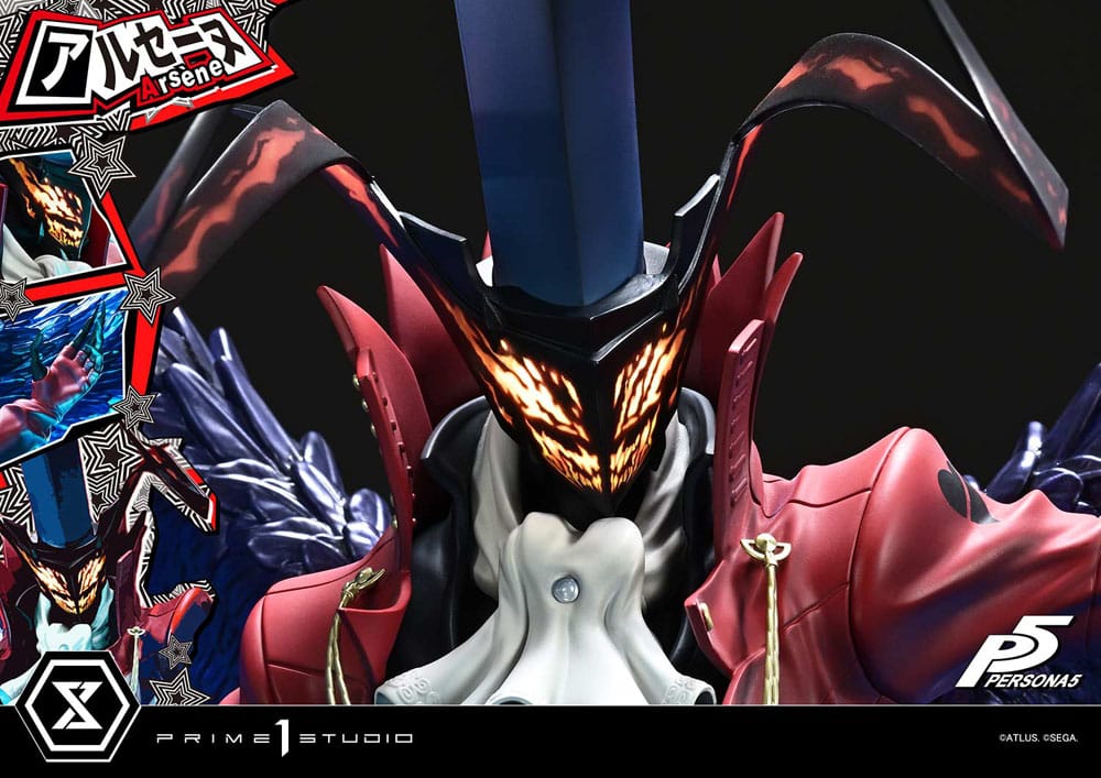 Shin Megami Tensei: Persona 5 statuette Premium Masterline Series 1/4 Arsène Bonus Version 96 cm