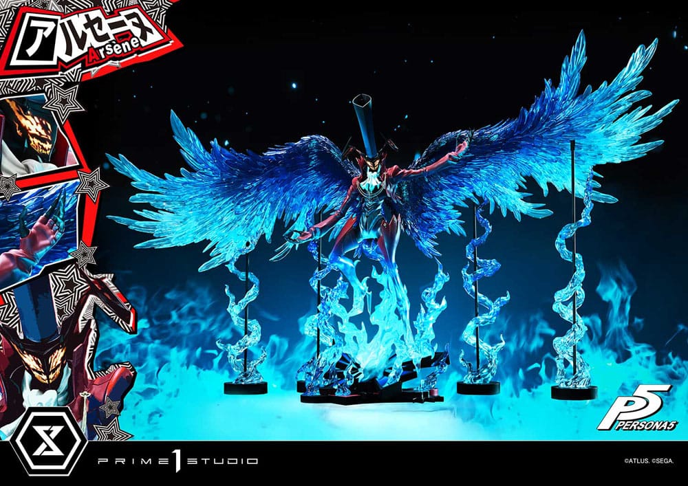 Shin Megami Tensei: Persona 5 statuette Premium Masterline Series 1/4 Arsène Bonus Version 96 cm