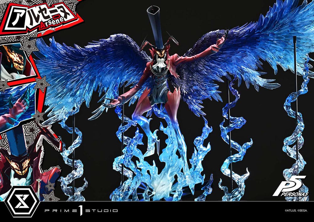 Shin Megami Tensei: Persona 5 statuette Premium Masterline Series 1/4 Arsène Bonus Version 96 cm