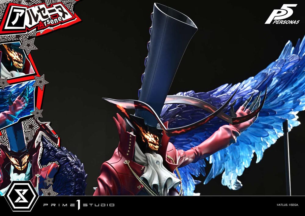 Shin Megami Tensei: Persona 5 statuette Premium Masterline Series 1/4 Arsène Bonus Version 96 cm