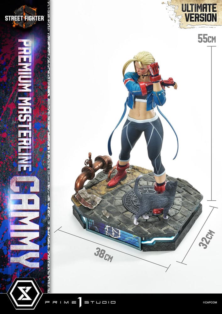 Street Fighter statuette Ultimate Premium Masterline Series 1/4 Cammy Bonus Version 55 cm