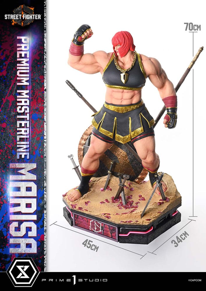 Street Fighter 6 statuette Premium Masterline Series 1/4 Marisa 70 cm
