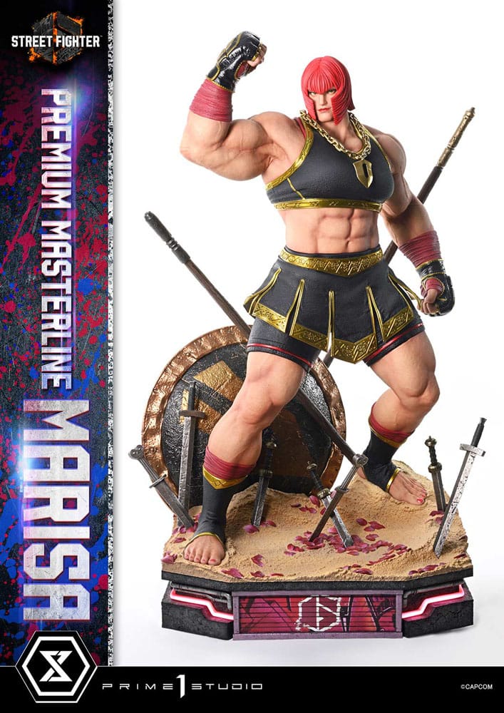 Street Fighter 6 statuette Premium Masterline Series 1/4 Marisa 70 cm