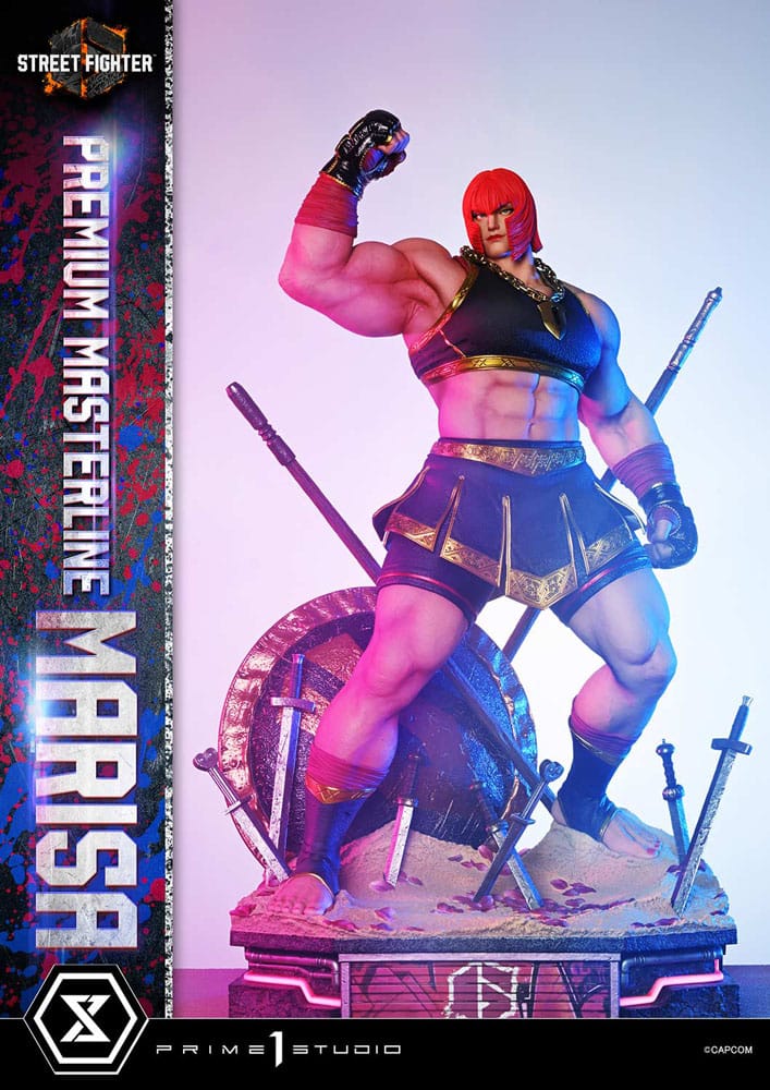 Street Fighter 6 statuette Premium Masterline Series 1/4 Marisa 70 cm