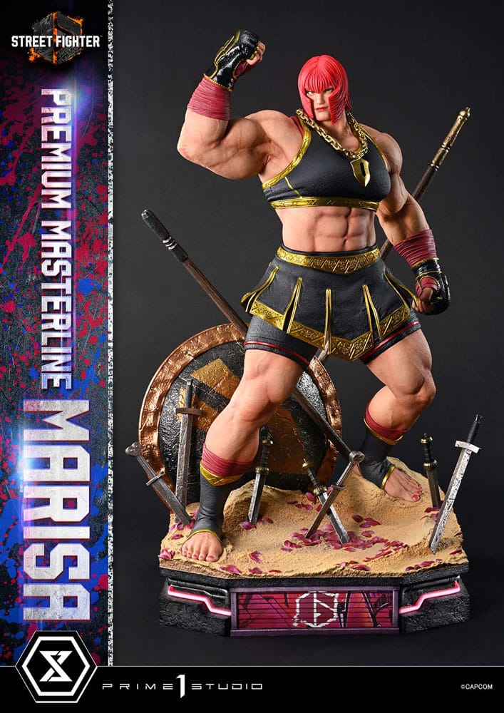 Street Fighter 6 statuette Premium Masterline Series 1/4 Marisa 70 cm