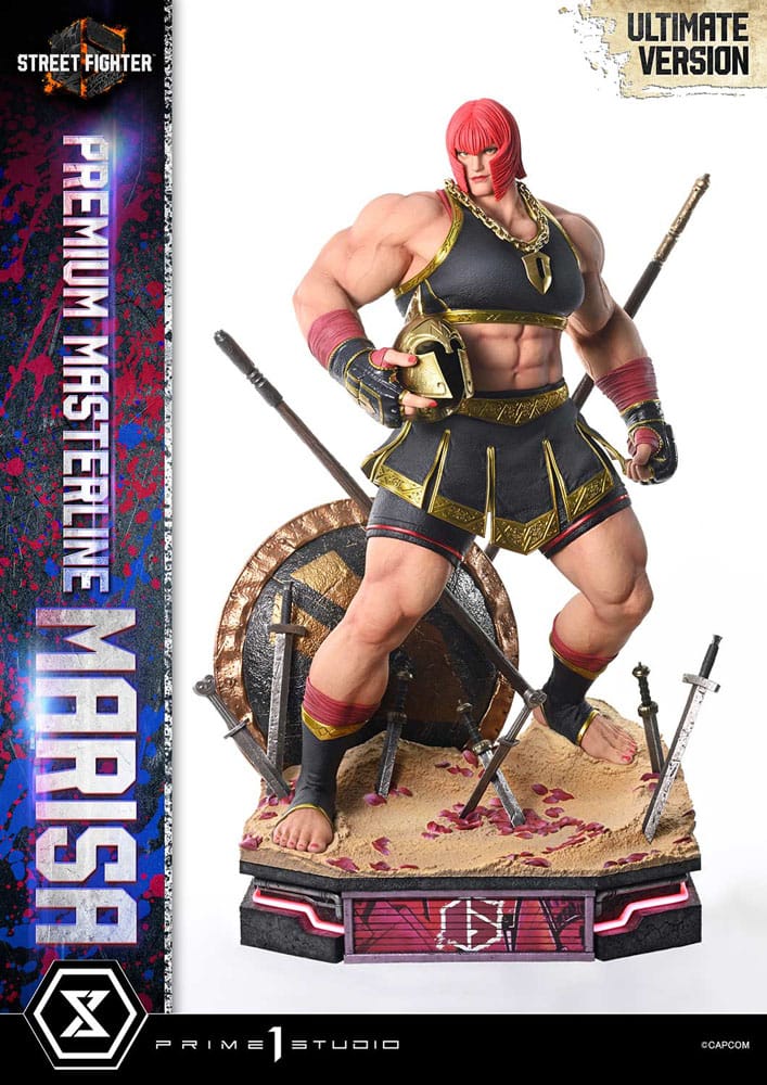 Street Fighter 6 statuette Premium Masterline Series 1/4 Marisa Ultimate Version 70 cm
