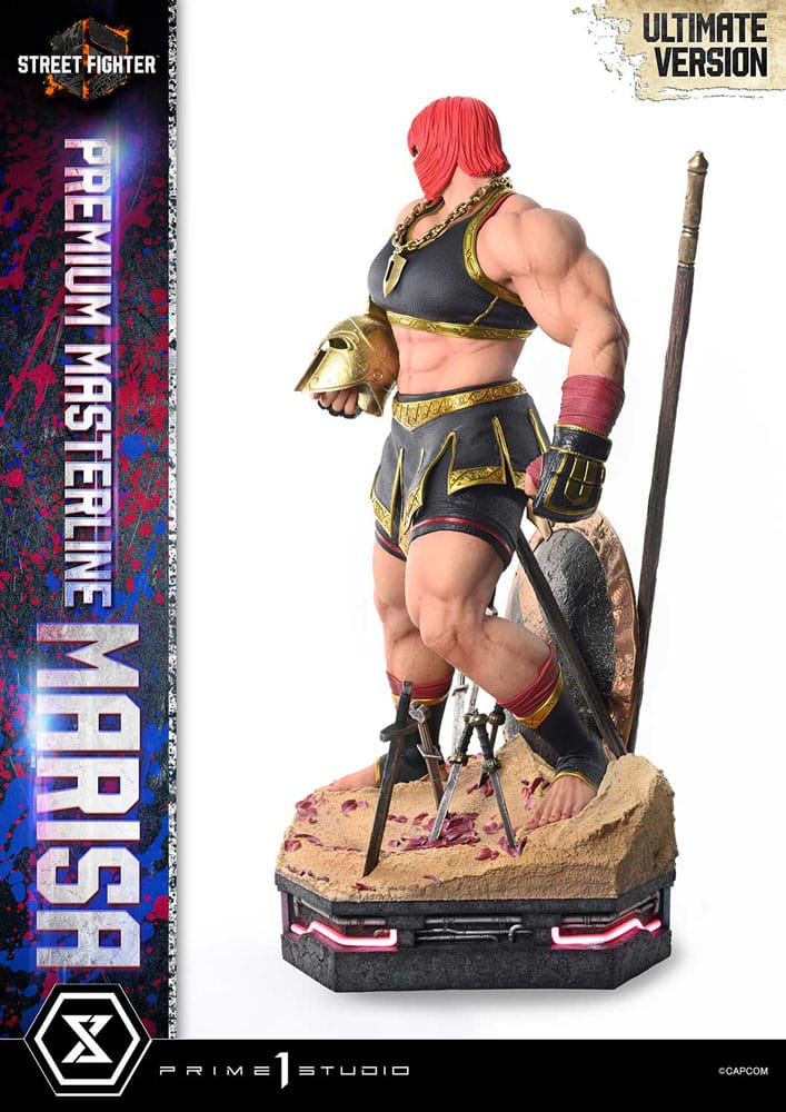 Street Fighter 6 statuette Premium Masterline Series 1/4 Marisa Ultimate Version 70 cm